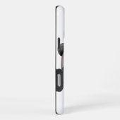 Moderner schlafender Wasserfarben-Panda iPhone Hülle (Rechte Seite)