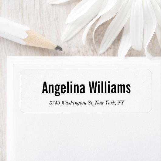 Moderner Schlichter Beruflicher Fetttext Minimalis (Insitu)