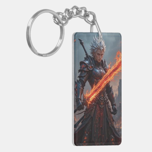 Moderner Schlüsselanhänger (Vorderseite links)