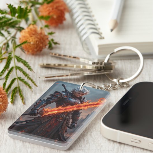 Moderner Schlüsselanhänger (Vorderseite rechts)