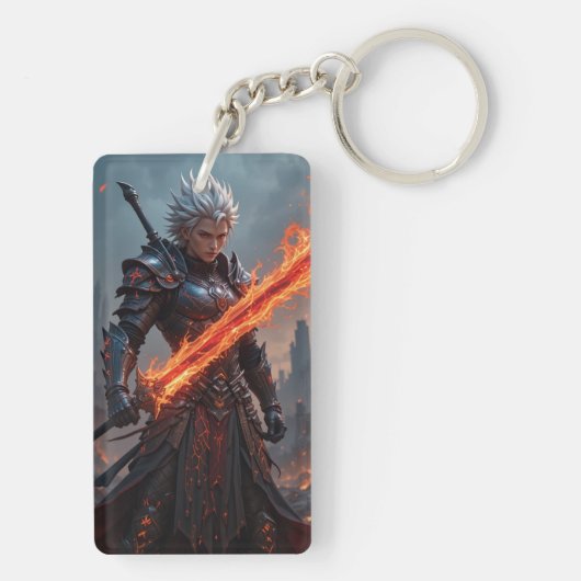 Moderner Schlüsselanhänger (Rückseite)