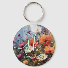 Moderner Schlüsselanhänger