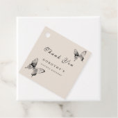 Moderner Schmetterling JEDER Meilenstein Erwachsen Geschenkanhänger (Beispiel)