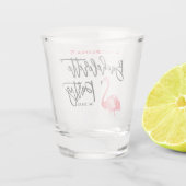 Moderner Schnapsglas (Rückseite)