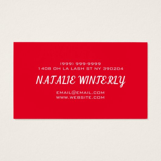 Moderner, schöner Lash Extensions Salon (Rückseite)