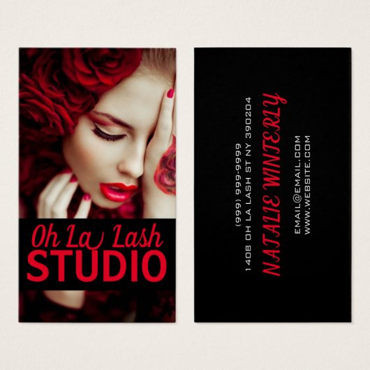 Moderner, schöner Lash Extensions Salon (Vorne & Hinten)