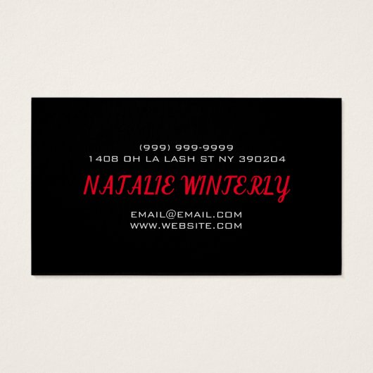 Moderner, schöner Lash Extensions Salon (Rückseite)