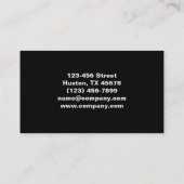 Moderner Schönheitskosmetik Maniküre Nägel Nagelsa Visitenkarte (Rückseite)