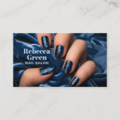 Moderner Schönheitsmanikurist Nagelnail Salon Visitenkarte (Vorderseite)
