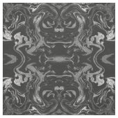 Moderner Schwarz-Grau-Silbermor-Glitzer Stoff (Muster)