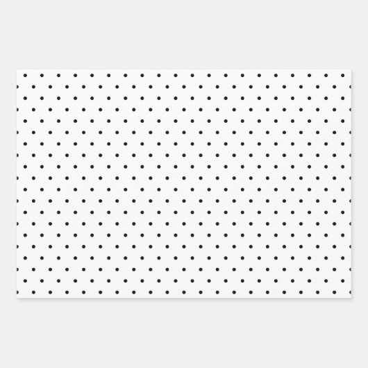 Moderner Schwarz-weißer Weihnachtsbaumurlaub Geschenkpapier Set (Vorderseite 3)