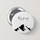 Moderner Schwarzer Behalt wird einfach Button (Vorne & Hinten)