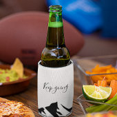 Moderner Schwarzer Behalt wird einfach Dosenkühler