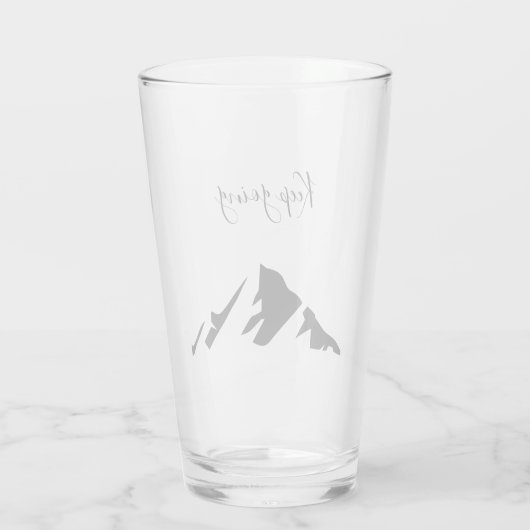 Moderner Schwarzer Behalt wird einfach Glas (Rückseite)