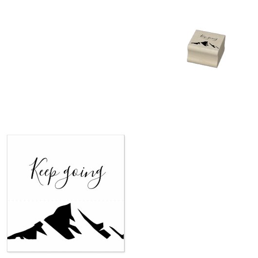 Moderner Schwarzer Behalt wird einfach Gummistempel (Stempel)