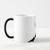 Moderner Schwarzer Behalt wird einfach Verwandlungstasse (Links)