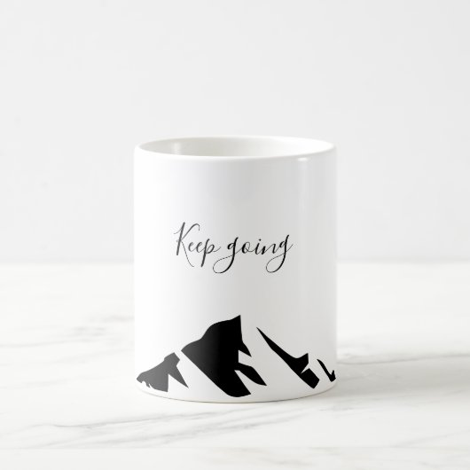 Moderner Schwarzer Behalt wird einfach Verwandlungstasse (Mittel)