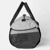 Moderner Schwarzer bester Vater je Vatertag Duffle Bag (Rechts)