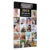 Moderner Schwarzer Familiensammler mit benutzerdef Klemmbrett (Rechts)