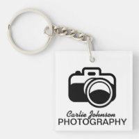 Moderner schwarzer Kamera-Ikonen-Fotograf