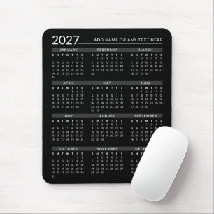 Moderner schwarzer und grauer benutzerdefinierter mousepad