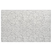 Moderner Schwarzweiss-Dalmatiner beschmutzt Muster Stoff (Fat Quarter (45,7 x 55,9 cm))