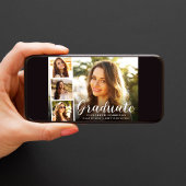 Moderner Script-Foto-Overlay-Abschluss Ankündigung