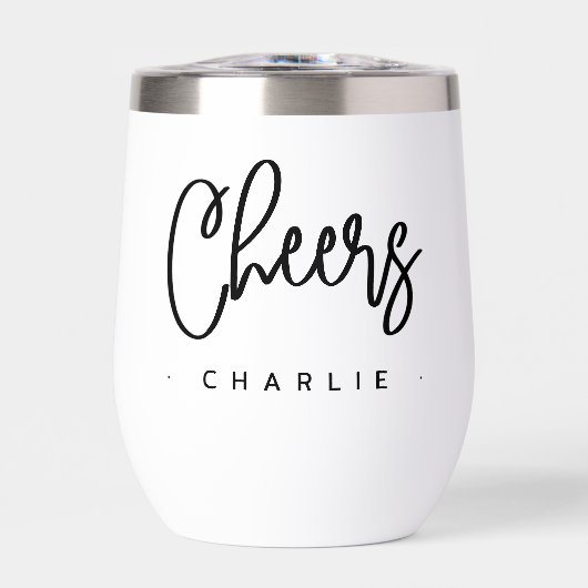 Moderner Script-individuelle Name (Vorderseite)