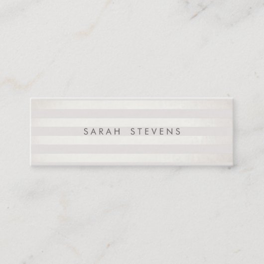 Moderner, silberfarbener Wellness-Center aus weißg Mini Visitenkarte (Vorderseite)