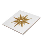 Moderner Single - Gold Star Design Keramik Fliese (Seite)