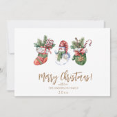 Moderner Skandal elegante Drehbuch Weihnachten Einladung (Vorderseite)