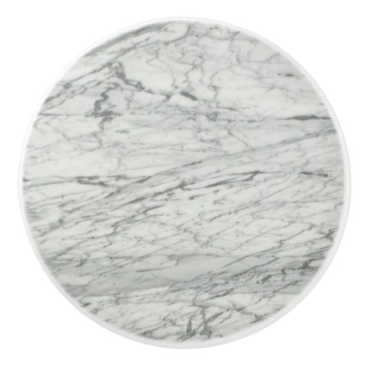 Moderner skandinavischer Minimalistisch-grauer Mar Keramikknauf (Vorderseite)