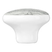 Moderner skandinavischer Minimalistisch-grauer Mar Keramikknauf (Seitenansicht)