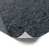 Moderner Skulpturengartenweg Poster (Ecke)