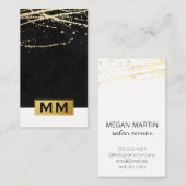 Moderner Sleek [ Führungskraft ] Visitenkarte (Vorne/Hinten)