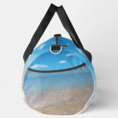 Moderner Sommer Blue Ocean Beach Duffle Bag (Rechts)