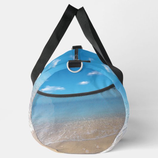 Moderner Sommer Blue Ocean Beach Duffle Bag (Rechts)
