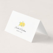 Moderner Sommer-Hochzeitsplatz für Wasserfarben (Rückseite)