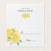 Moderner Sommer-Hochzeitsplatz für Wasserfarben (Außenseite Aufgefaltet)