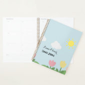 Moderner Sommer Thema Name Hard Cover Planer (Anzeige)