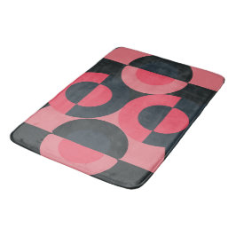 Moderner Sommersonnensaal Mitte des Jahrhunderts Badematte