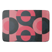 Moderner Sommersonnensaal Mitte des Jahrhunderts Badematte (Vorderseite)