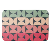 Moderner Sommersonnensaal Mitte des Jahrhunderts Badematte (Vorderseite)