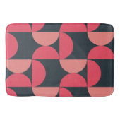 Moderner Sommersonnensaal Mitte des Jahrhunderts Badematte (Vorderseite)