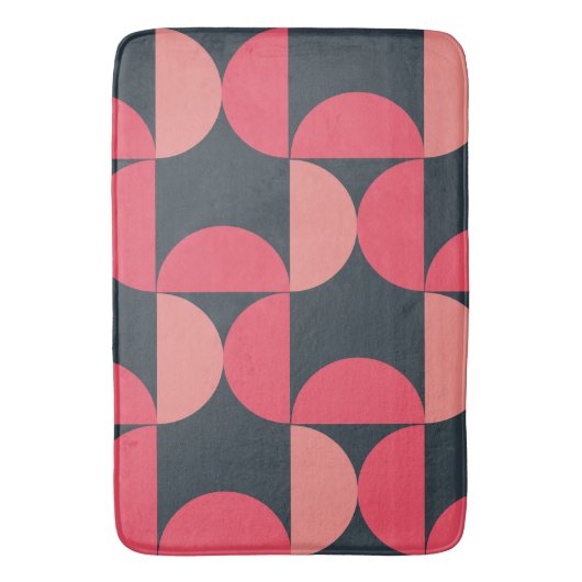 Moderner Sommersonnensaal Mitte des Jahrhunderts Badematte (Vorderseite Vertikal)