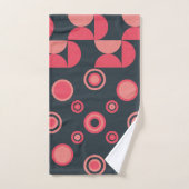 Moderner Sommersonnensaal Mitte des Jahrhunderts Badhandtuch Set (Handtuch)