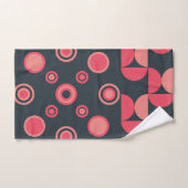 Moderner Sommersonnensaal Mitte des Jahrhunderts Badhandtuch Set (Handtuch)