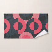 Moderner Sommersonnensaal Mitte des Jahrhunderts Badhandtuch Set (Handtuch)