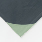 Moderner Sommersonnensaal Mitte des Jahrhunderts Fleecedecke (Ecke)