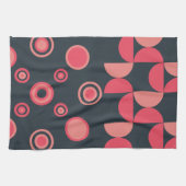 Moderner Sommersonnensaal Mitte des Jahrhunderts Geschirrtuch (Horizontal)